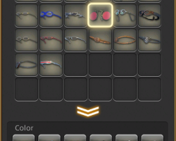 Facewear Color Options