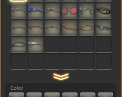 Facewear List Selection