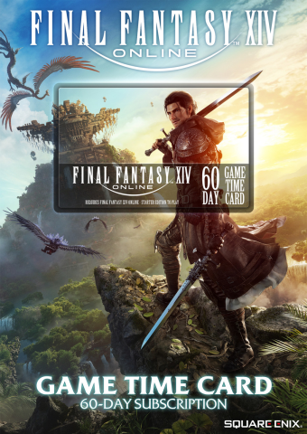 FFXIV Subscription Game Time Card